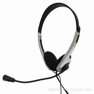 3.5mm Multimedia Headset with 32 Ohms at 1kHz Impedance, OEM Welcomed